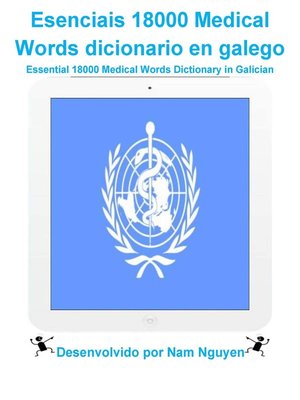 cover image of Esenciais 18000 Medical Words dicionario en galego